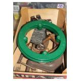 SMALL VISE, C CLAMPS, GREEN LEE WIRE PULLER