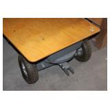 4 WHEEL FLAT TOP WAGON/CART