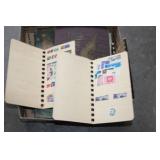 STAMP ALBUMS AND STAMPS