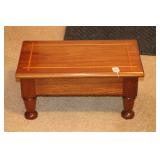 HANDMADE LIFT TOP STOOL
