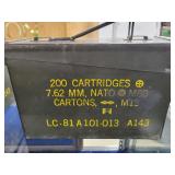 7.62MM NATO ARMY AMMO CAN - EMPTY - SMALL