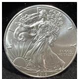 2016 SILVER EAGLE - GOVMINT W/ COA
