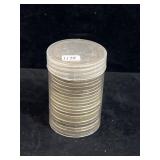 21 PEACE SILVER DOLLARS