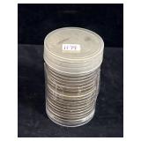 22 PEACE SILVER DOLLARS