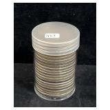20 PEACE SILVER DOLLARS