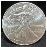 2016 SILVER EAGLE - GOVMINT W/ COA