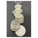 (20) MORGAN SILVER DOLLARS