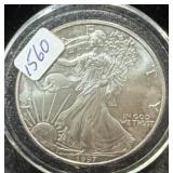 1997 SILVER EAGLE