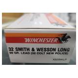 33 ROUNDS WINCHESTER .32 S & W LONG AMMUNITION