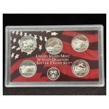 2006 SILVER PROOF STATE QUARTER SET