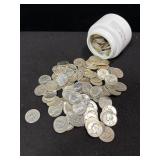 168 SILVER WASHINGTON QUARTERS