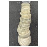 (20) MORGAN SILVER DOLLARS