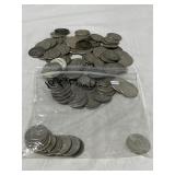 100 FRANKLIN SILER HALF DOLLARS