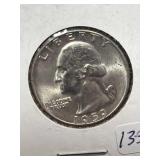 1959 SILVER WASHINGTON QUARTER