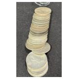 (20) PEACE SILVER DOLLRAS