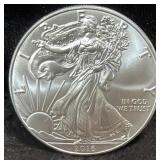 2016 SILVER EAGLE - GOVMINT W/ COA