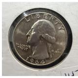 1964-D SILVER WASHINGTON QUARTER