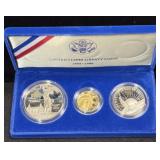 1986 LIBERTY 3-COIN PROOF SET -