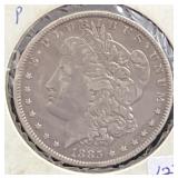 1885 MORGAN SILVER DOLLAR