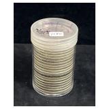 20 PEACE SILVER DOLLARS