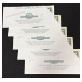 (5) SERIES 2003 UNC $2 BILLS - CONSEC. SERIAL #