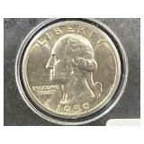 1959 WASHINGTON SILVER QUARTER