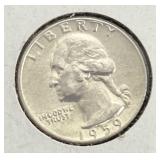 1959-D WASHINGTON SILVER QUARTER