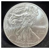 2016 SILVER EAGLE - GOVMINT W/ COA