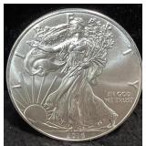 2016 SILVER EAGLE - GOVMINT W/ COA