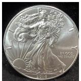 2016 SILVER EAGLE - GOVMINT W/ COA
