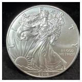2016 SILVER EAGLE - GOVMINT W/ COA