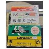(14) 16 GA AND (20) 20 GA SHOTGUN SHELLS