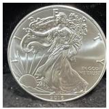 2016 SILVER EAGLE - GOVMINT W/ COA