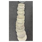 (20) MORGAN SILVER DOLLARS