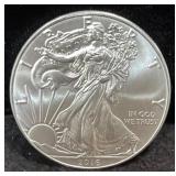 2016 SILVER EAGLE - GOVMINT W/ COA