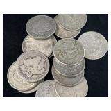 20 SAN FRANCISCO MINT MORGAN SILVER DOLLARS