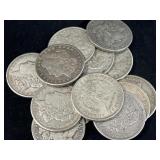 20 SAN FRANCISCO MINT MORGAN SILVER DOLLARS