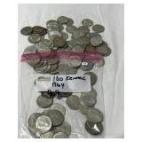 (100) 1964 (90%) KENNEDY SILVER HALF DOLLARS
