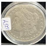 1896-O MORGAN SILVER DOLLAR