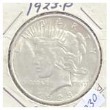1923 PEACE SILVER DOLLAR