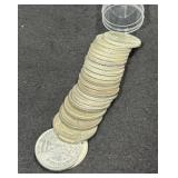 (20) MORGAN SILVER DOLLARS