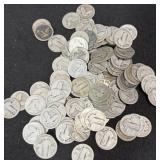 110 STANDING LIBERTY SILVER QUARTERS