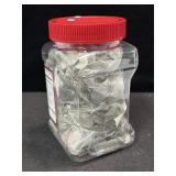 APPROX. 8LB JAR OF STEEL WHEAT CENTS -