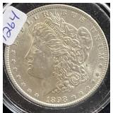 1898 MORGAN SILVER DOLLAR