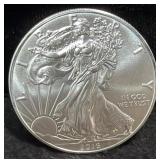 2016 SILVER EAGLE - GOVMINT W/ COA