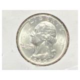 1960-D WASHINGTON SILVER QUARTER
