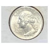 1960-D WASHINGTON SILVER QUARTER