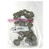 107 WALKING LIBERTY SILVER HALF DOLLARS