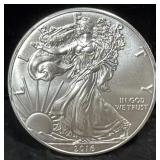 2016 SILVER EAGLE - GOVMINT W/ COA
