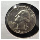 1958-D SILVER WASHINGTON QUARTER